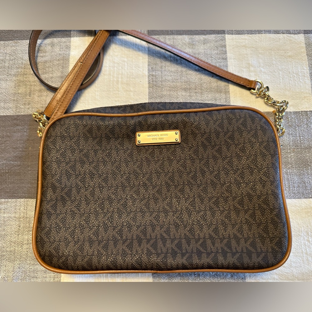 Brown Designer Crossbody Bag